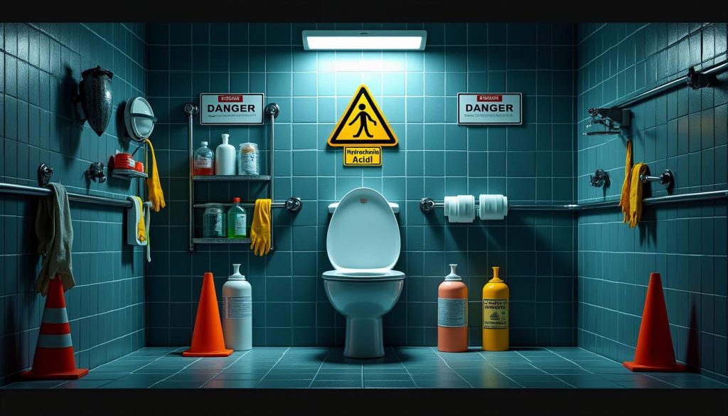 découvrez les précautions essentielles à prendre lors de l'utilisation de l'acide chlorhydrique pour les wc. informez-vous sur les dangers de ce produit et les mesures de sécurité à respecter pour une utilisation en toute sécurité.