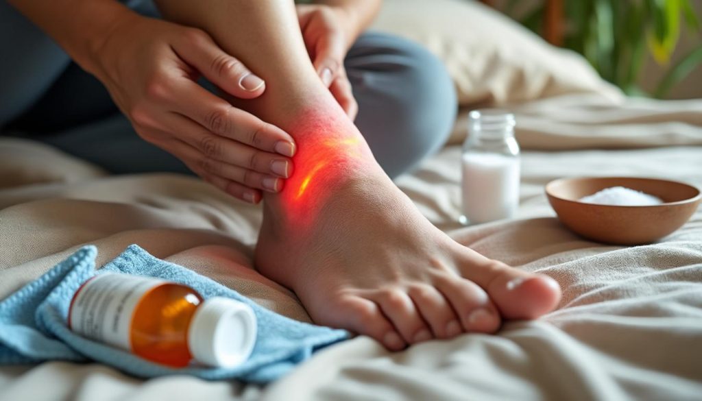découvrez des astuces efficaces pour traiter une cheville enflée sans avoir recours à un médecin. apprenez des méthodes simples et naturelles pour réduire l'inflammation et soulager la douleur tout en favorisant une guérison rapide.
