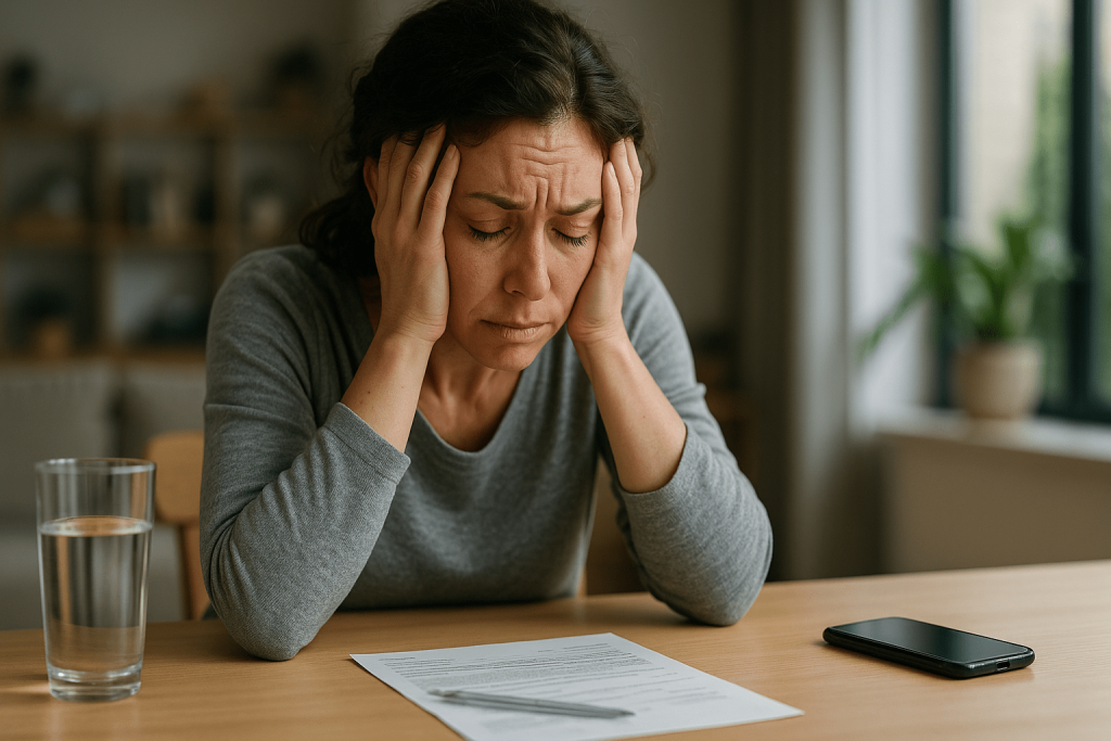 stress cause ferritine élevé