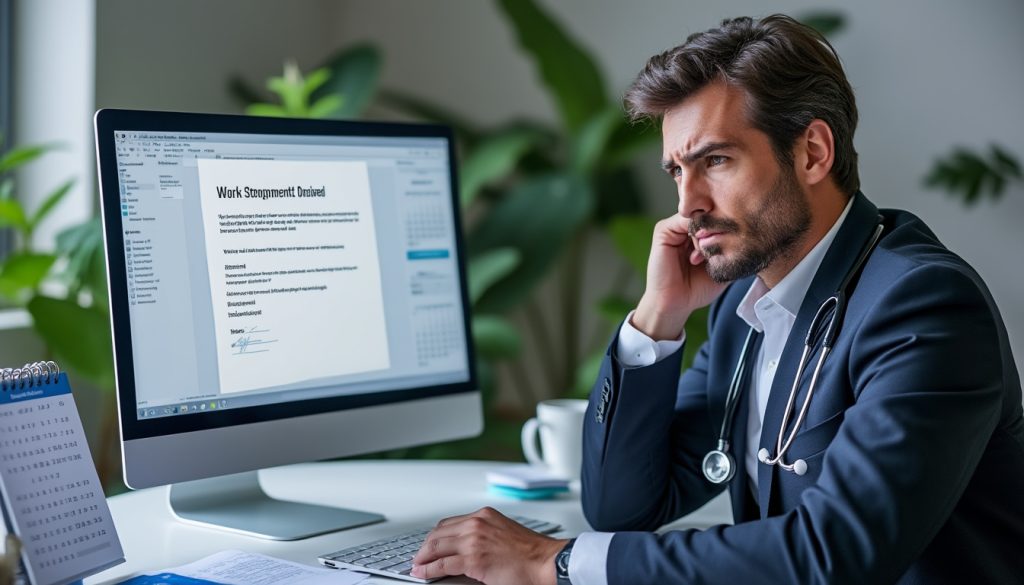 découvrez les démarches à suivre si votre médecin refuse de prolonger votre arrêt de travail en 2025. conseils, recours possibles et solutions pour faire valoir vos droits face à un refus de prolongation de congé maladie.